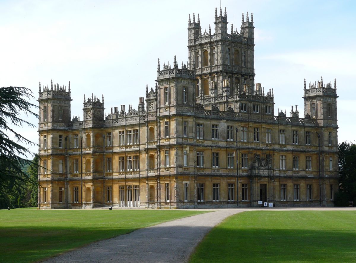 Highclere Castle.