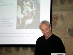 Malcolm Allbrook introduces Katherine Aigner, Biography Workshop, 2017
