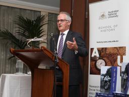 Malcolm Turnbull launches The ADB&#039;s Story, 2013