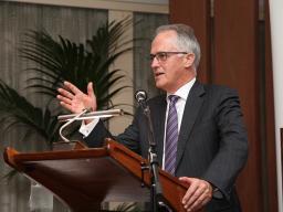 Malcolm Turnbull launches The ADB&#039;s Story, 2013