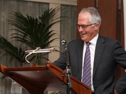 Malcolm Turnbull launches The ADB&#039;s Story, 2013