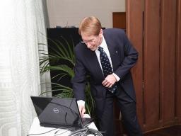 Ian Young launches the online version of vol 18 of the Australian Dictionary of Biography, 2012