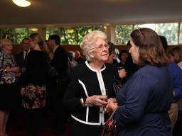 Rosemary Jennings, Nicole McLennan at online launch of Vol 18 of the Australian Dictionary of Biography, 2012