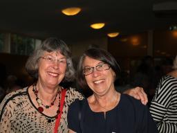 Meredith Edwards, Pam Burton at launch of Seven Dwarfs and the Age of the Mandarins, 2015