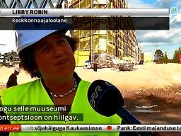 Libby Robin interviewed on Estonian national TV