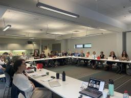 participants attending workshop, photo courtesy M.Staff