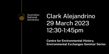 Environmental Exchanges Seminar: Clark Alejandrino