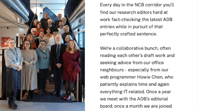 National Centre of Biography News, June 2024