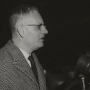 The Right Honourable Mr John Curtin, Australian Prime Minister, broadcasts on his arrival in England for Dominion talks, May 1944.