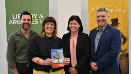 Shannyn Palmer awarded the 2023 Chief Minister’s Northern Territory History Book Award